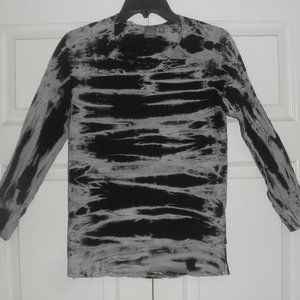 GRAY Saks Fifth Avenue Long Sleeve Top Size S